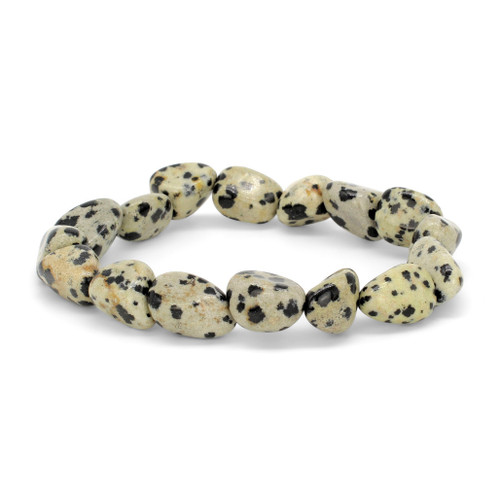 Dalmatian Jasper Tumbled Bracelet
